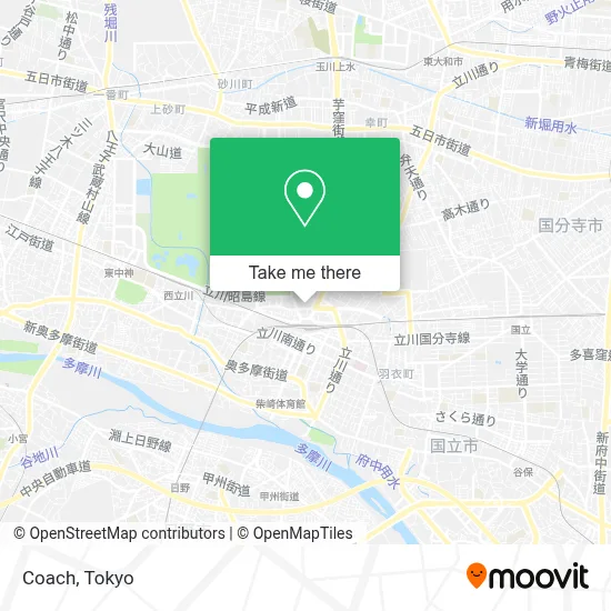 Coach map
