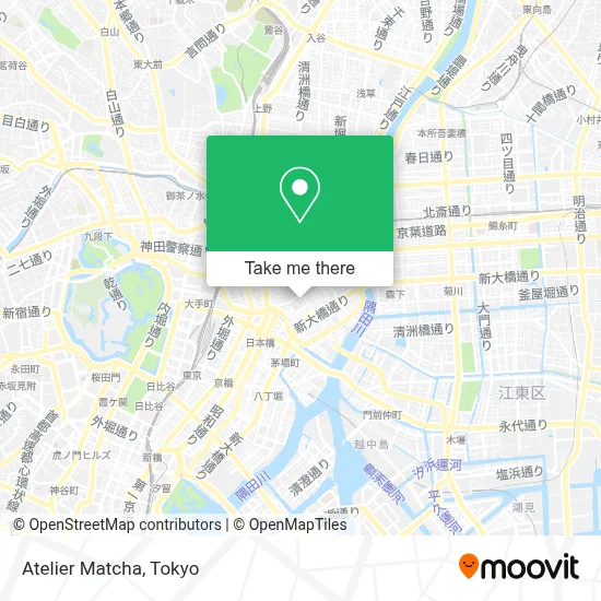 Atelier Matcha map