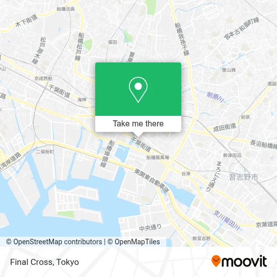 Final Cross map