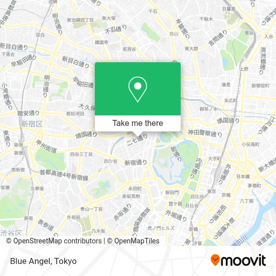 Blue Angel map
