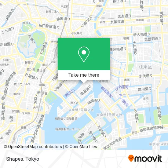 Shapes map