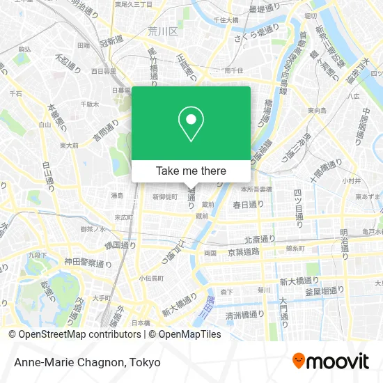 Anne-Marie Chagnon map