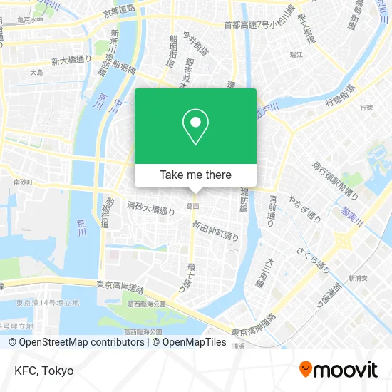 KFC map