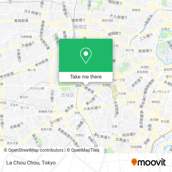 La Chou Chou map