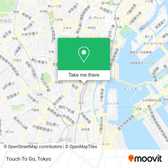 Touch To Go map
