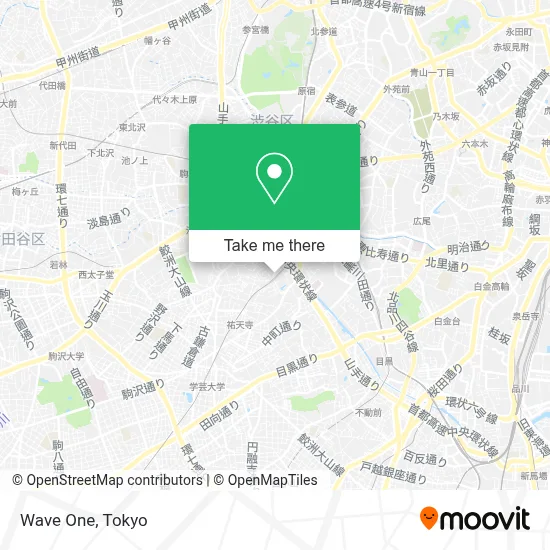 Wave One map