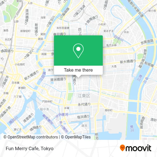 Fun Merry Cafe map