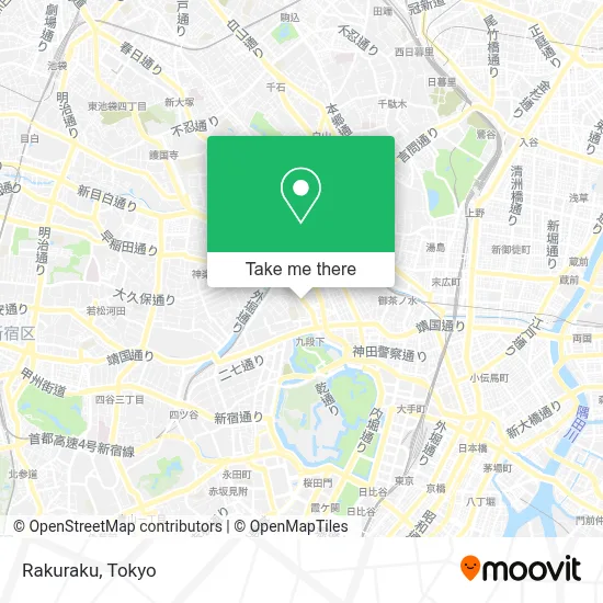 Rakuraku map