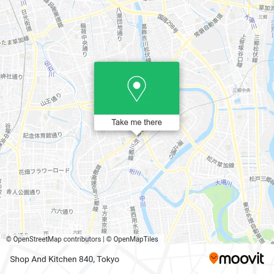 Shop And Kitchen 840 map