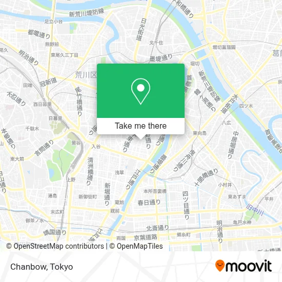 Chanbow map