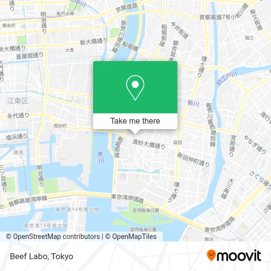 Beef Labo map