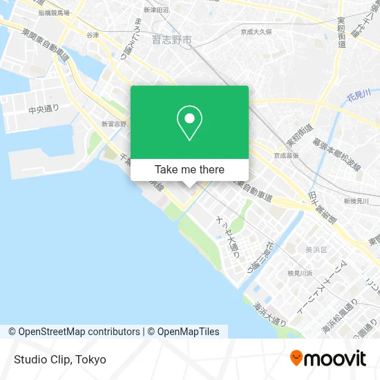 Studio Clip map
