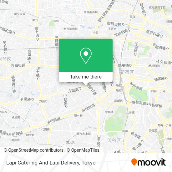 Lapi Catering And Lapi Delivery map