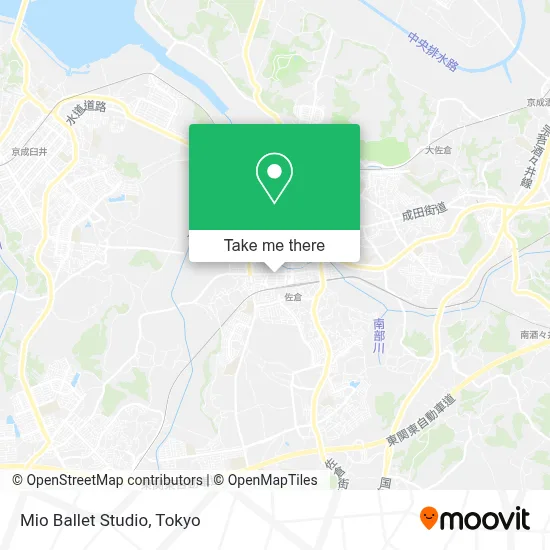 Mio Ballet Studio map