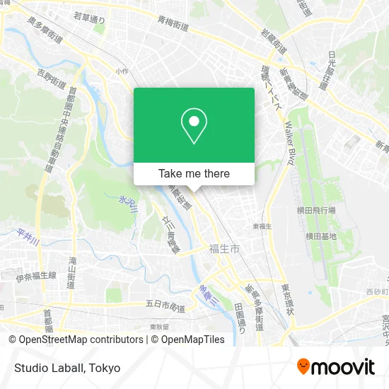 Studio Laball map