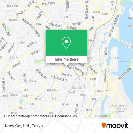 Krow Co., Ltd. map