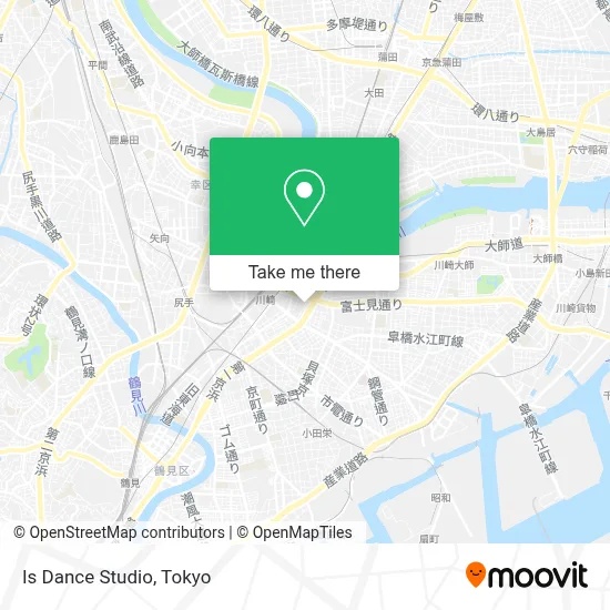 Is Dance Studio map