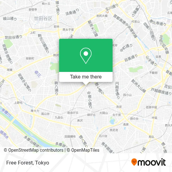 Free Forest map