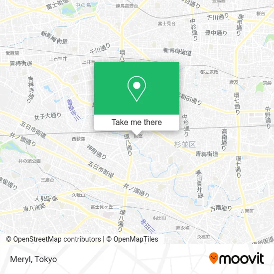 Meryl map