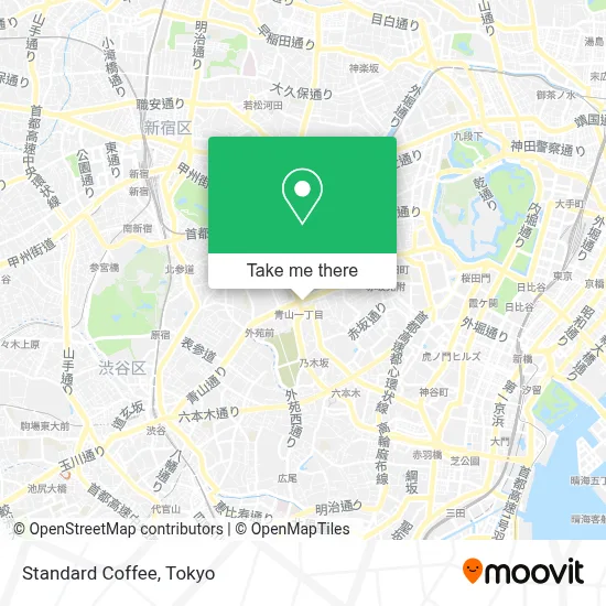 Standard Coffee map