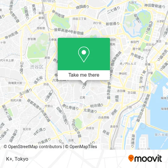 K+ map