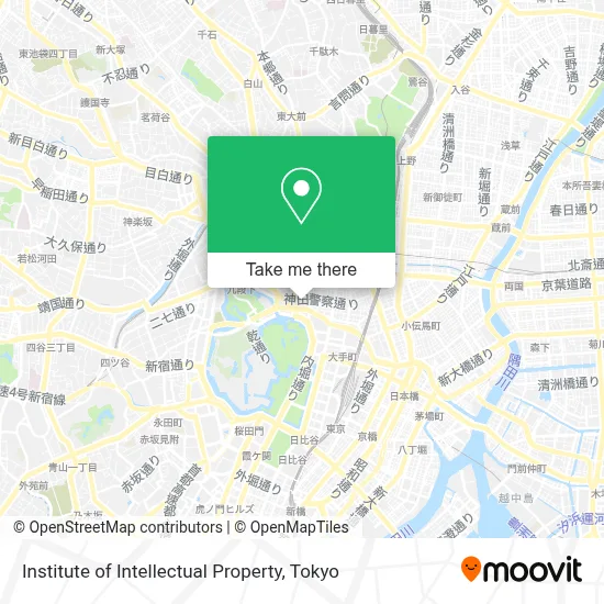 Institute of Intellectual Property map