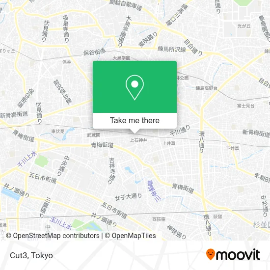Cut3 map