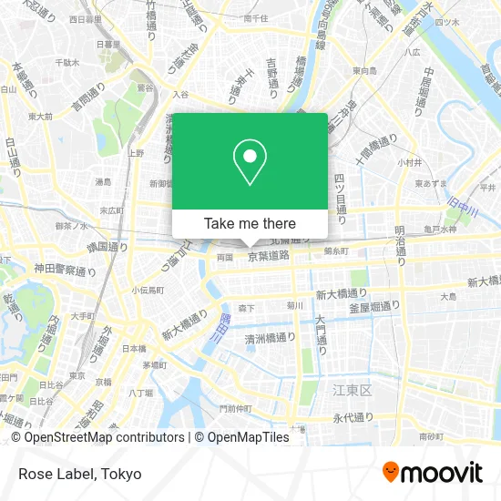 Rose Label map