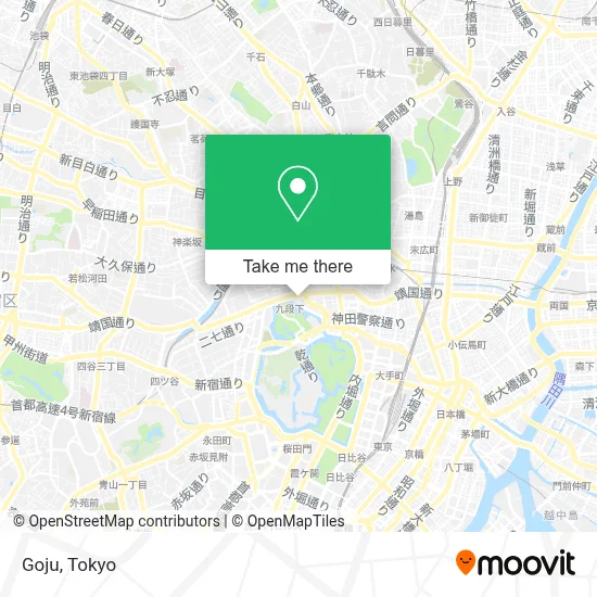 Goju map