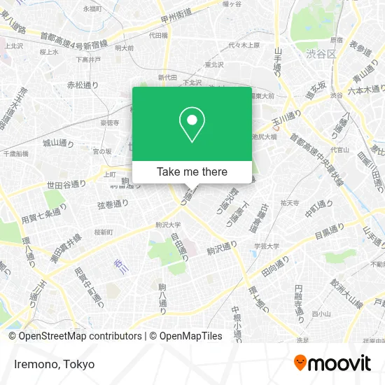 Iremono map