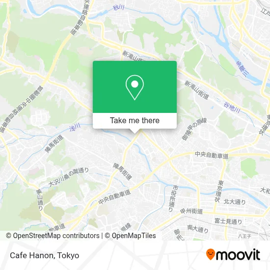 Cafe Hanon map