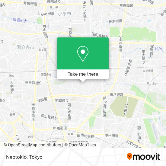 Neotokio map