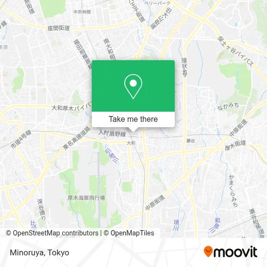 Minoruya map