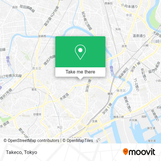 Takeco map
