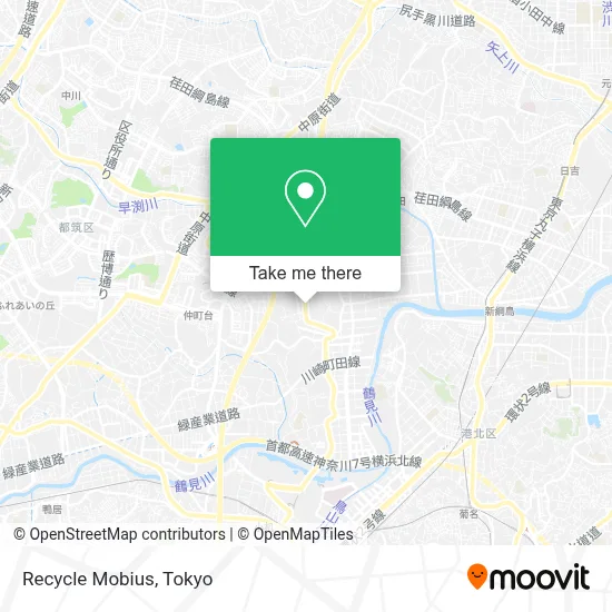 Recycle Mobius map
