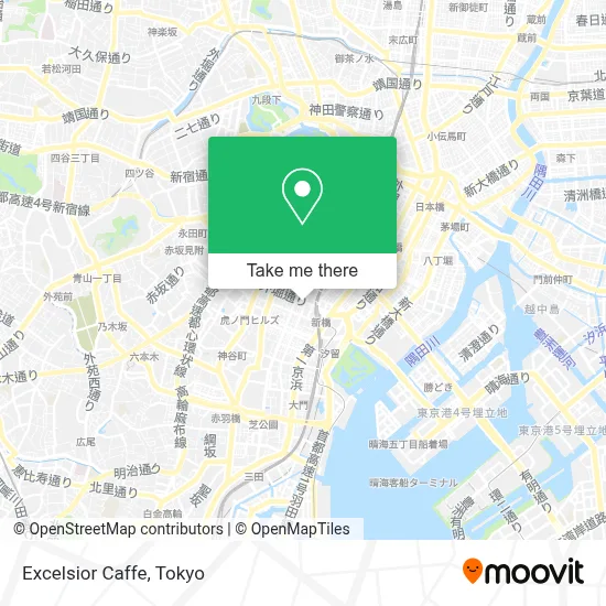 Excelsior Caffe map