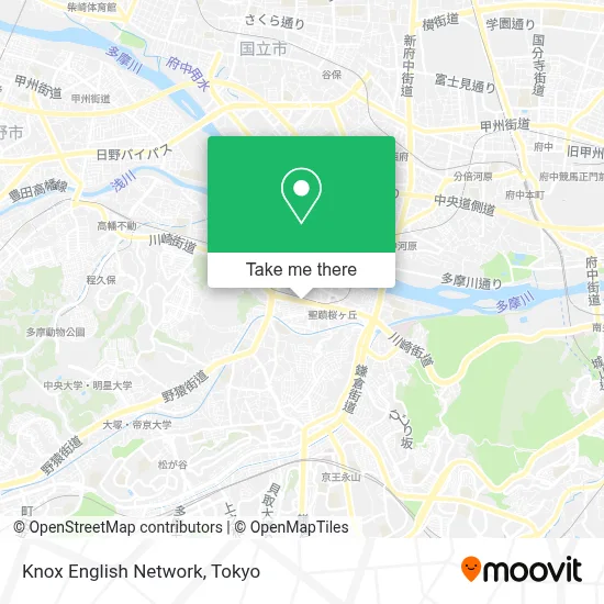 Knox English Network map