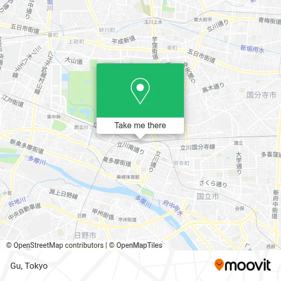 Gu map