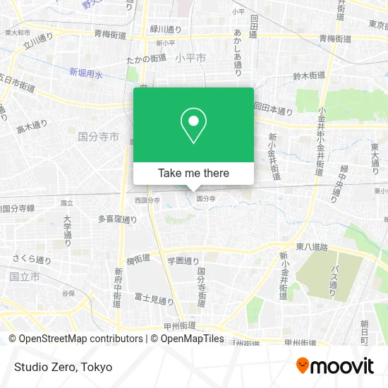 Studio Zero map
