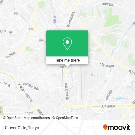 Clover Cafe map