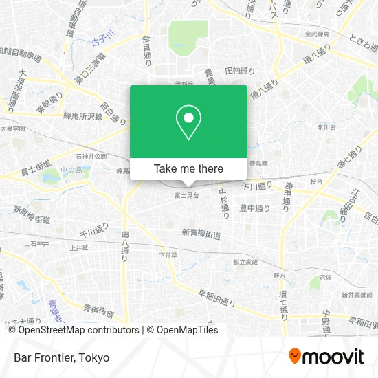 Bar Frontier map