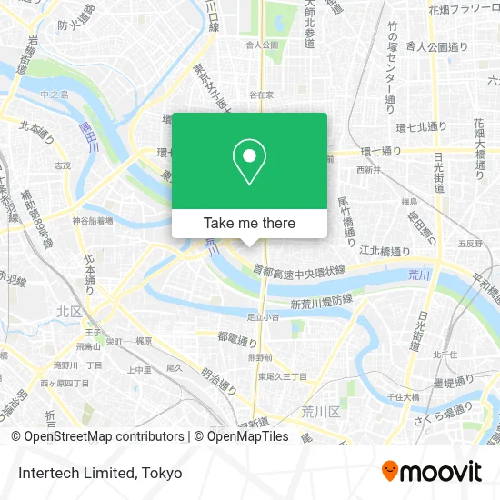 Intertech Limited map