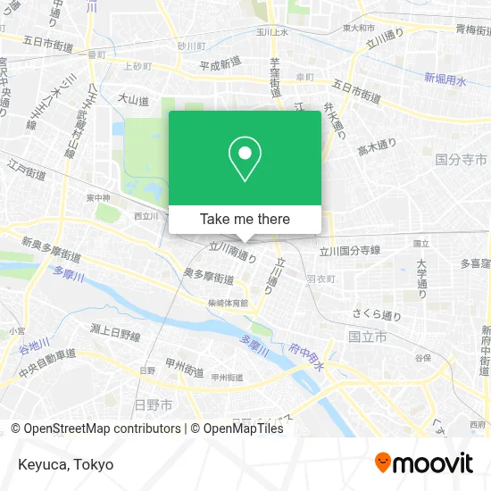 Keyuca map