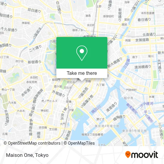Maison One map
