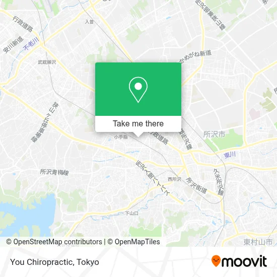 You Chiropractic map