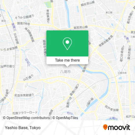 Yashio Base map