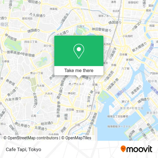Cafe Tapi map