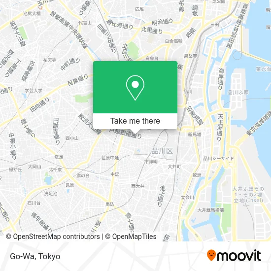 Go-Wa map