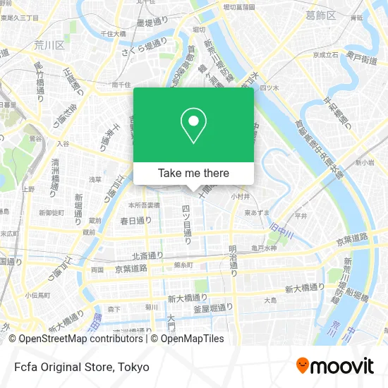 Fcfa Original Store map
