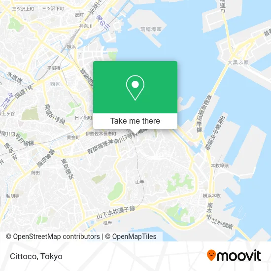 Cittoco map